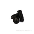 black oxide grade 8.8 set screws with cone point